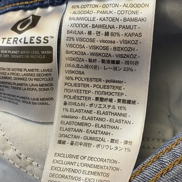 NWT Levi's Classic Bootcut Mid Rise Jeans Blue Denim Med Wash Plus Size 24W - Picture 12 of 16